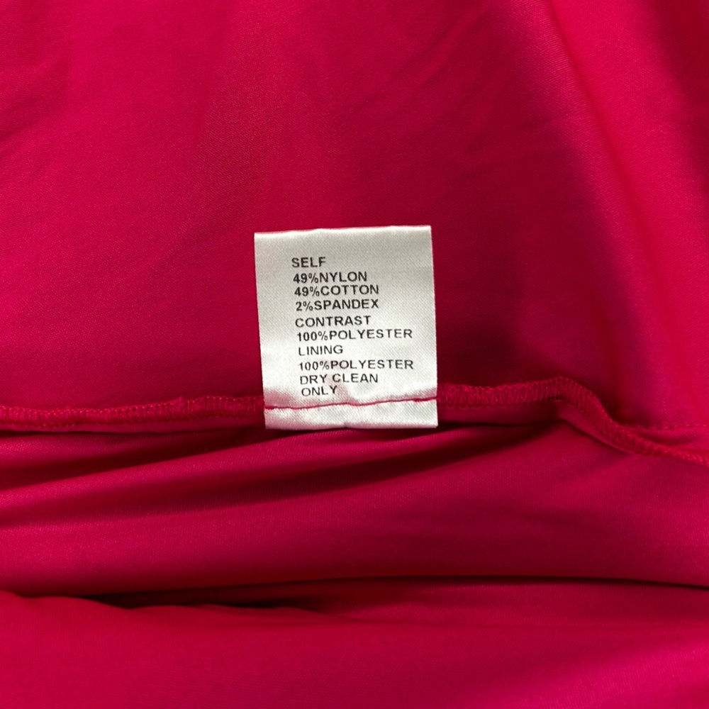 Women’s NWT Sho Tadashi Shoji Pink Sleeveless Midi Dress Designer Size Medium - Picture 4 of 4